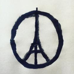 Jean Jullien - Peace for Paris